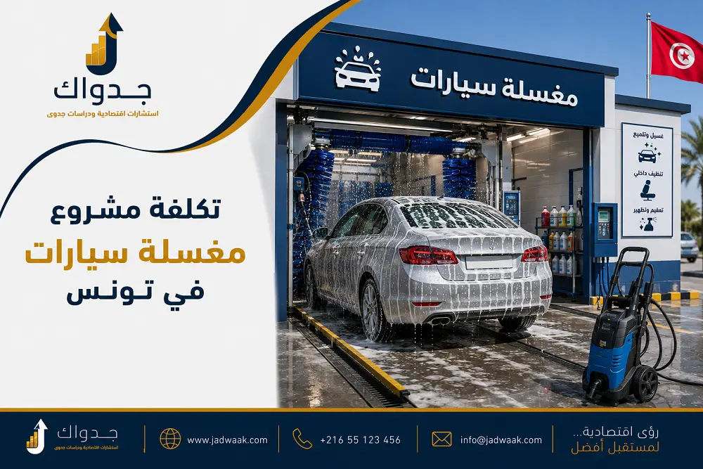 تكلفة مشروع مغسلة سيارات في تونس