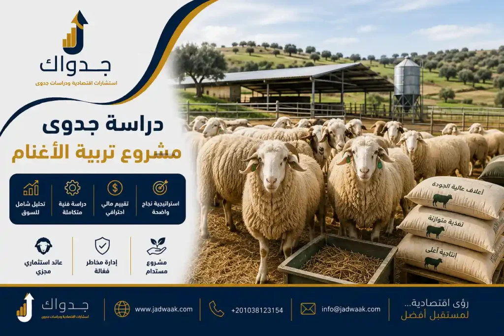 دراسة جدوى مشروع تربية الأغنام