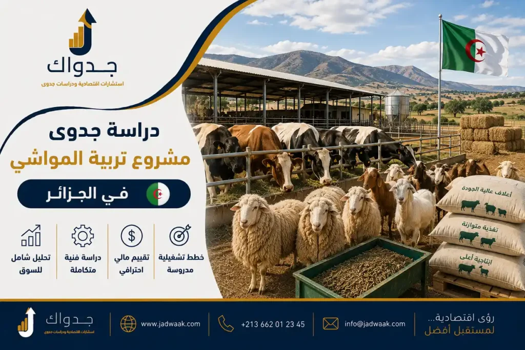 دراسة جدوى مشروع تربية المواشي في الجزائر