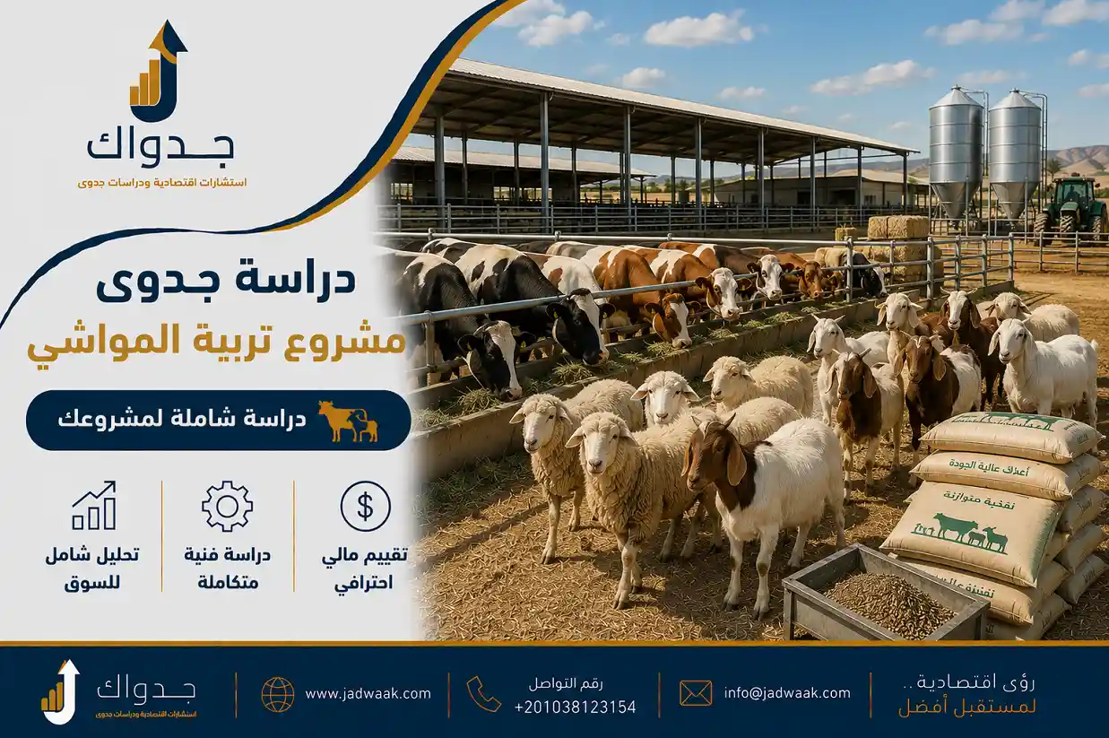 دراسة جدوى مشروع تربية المواشي