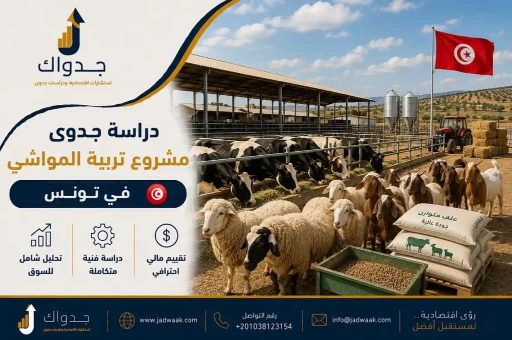 مشروع تربية المواشي في تونس