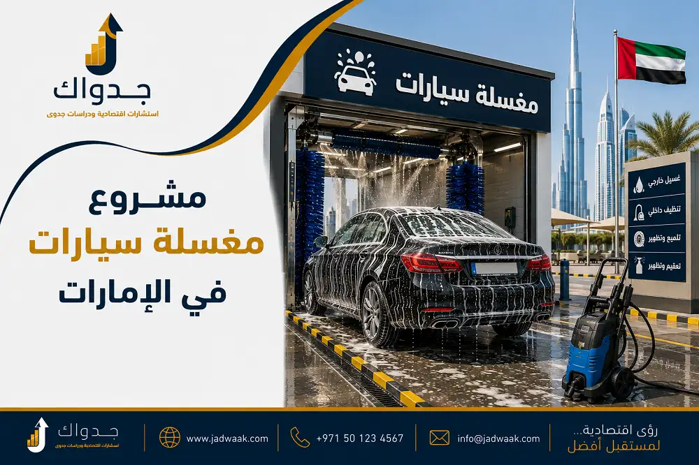 مشروع مغسلة سيارات في الإمارات